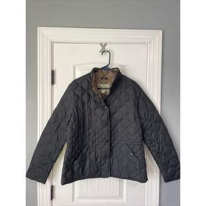 Vintage Eddie Bauer EB550 Fill Premium Goose Down Puffer Jacket Black Women’s XL